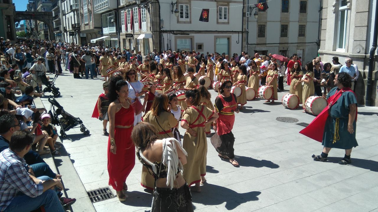 Roman festival in Lugo, Spain